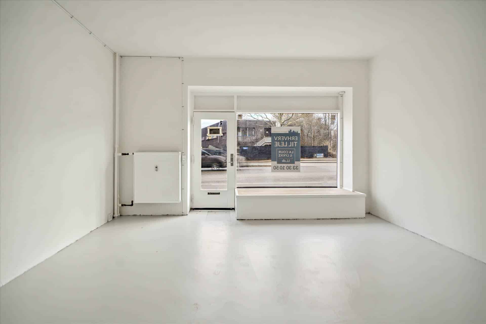 48 m² butik/kontor • Frederiksborgvej